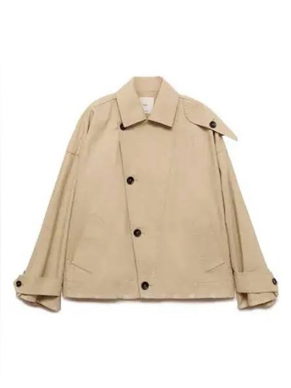 Mango Julia Asymmetric Trench Jacket